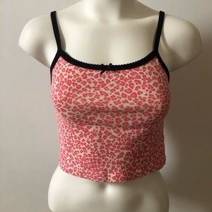 brandy Cheetah print tank